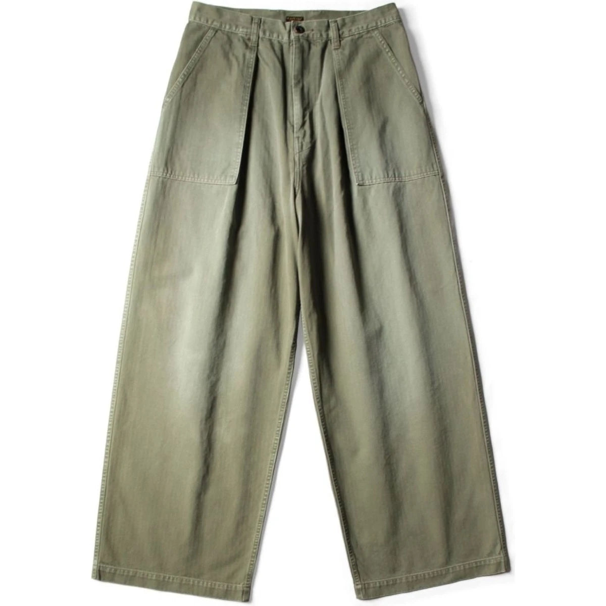 Kapital Herringbone Fatigue Baggy Pants