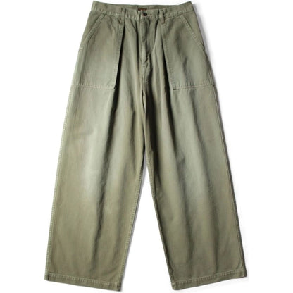 Kapital Herringbone Fatigue Baggy Pants