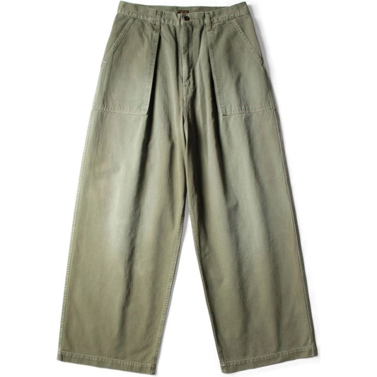 Kapital Herringbone Fatigue Baggy Pants