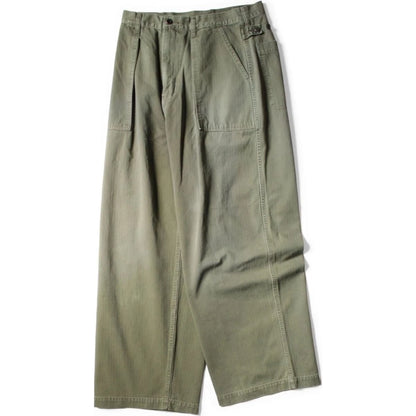Kapital Herringbone Fatigue Baggy Pants