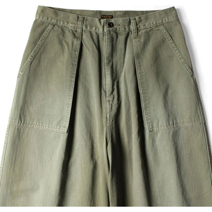 Kapital Herringbone Fatigue Baggy Pants