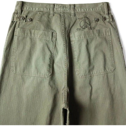 Kapital Herringbone Fatigue Baggy Pants (Rushfield Remake)