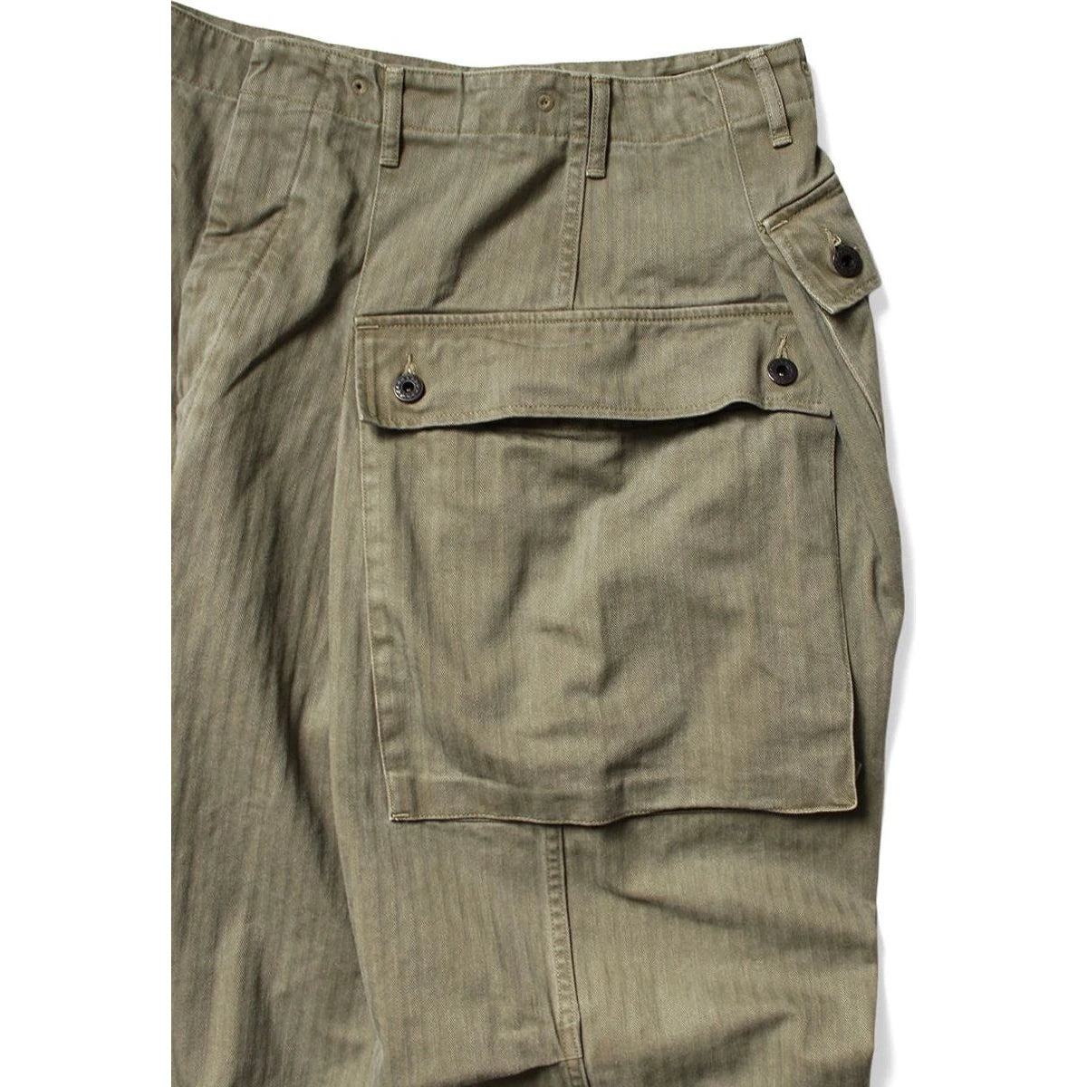 Kapital Herringbone Jumbo Monkey Pants
