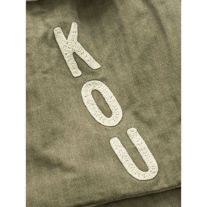 Kapital Herringbone Jumbo Monkey Shorts (Factory Repair Detail & Embroidery)