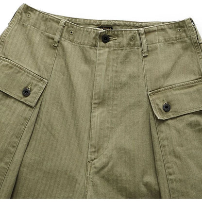 Kapital Herringbone Jumbo Monkey Shorts