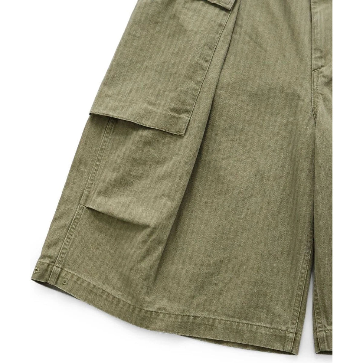 Kapital Herringbone Jumbo Monkey Shorts