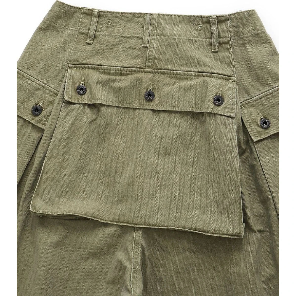 Kapital Herringbone Jumbo Monkey Shorts