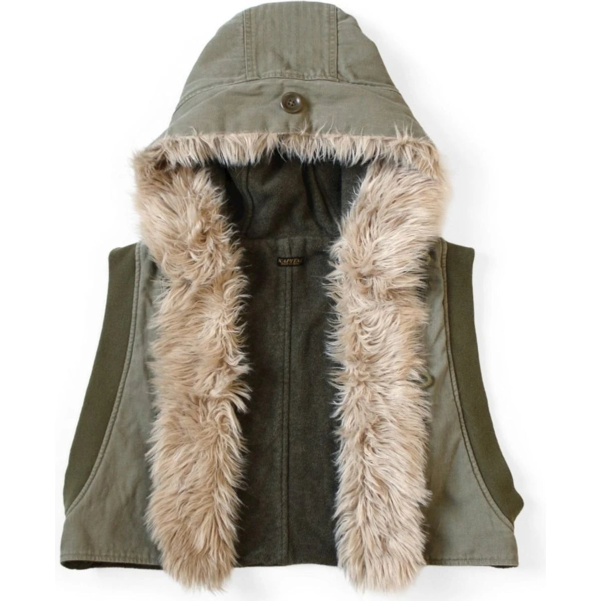 Kapital Herringbone Ring Coat Lining Hoodie