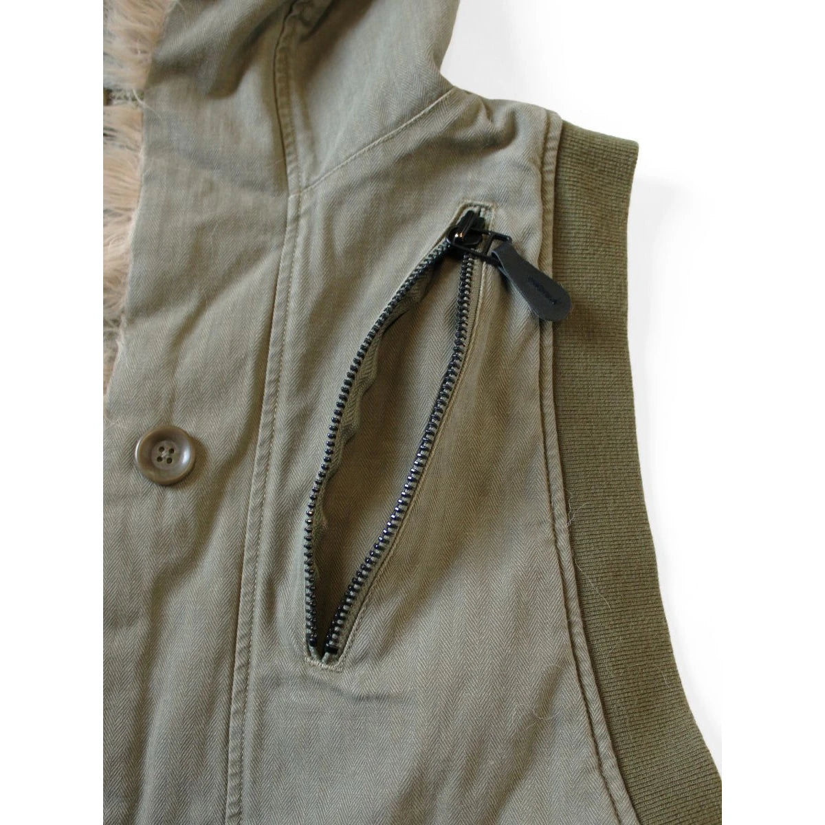 Kapital Herringbone Ring Coat Lining Hoodie