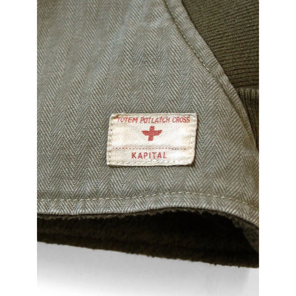 Kapital Herringbone Ring Coat Lining Hoodie