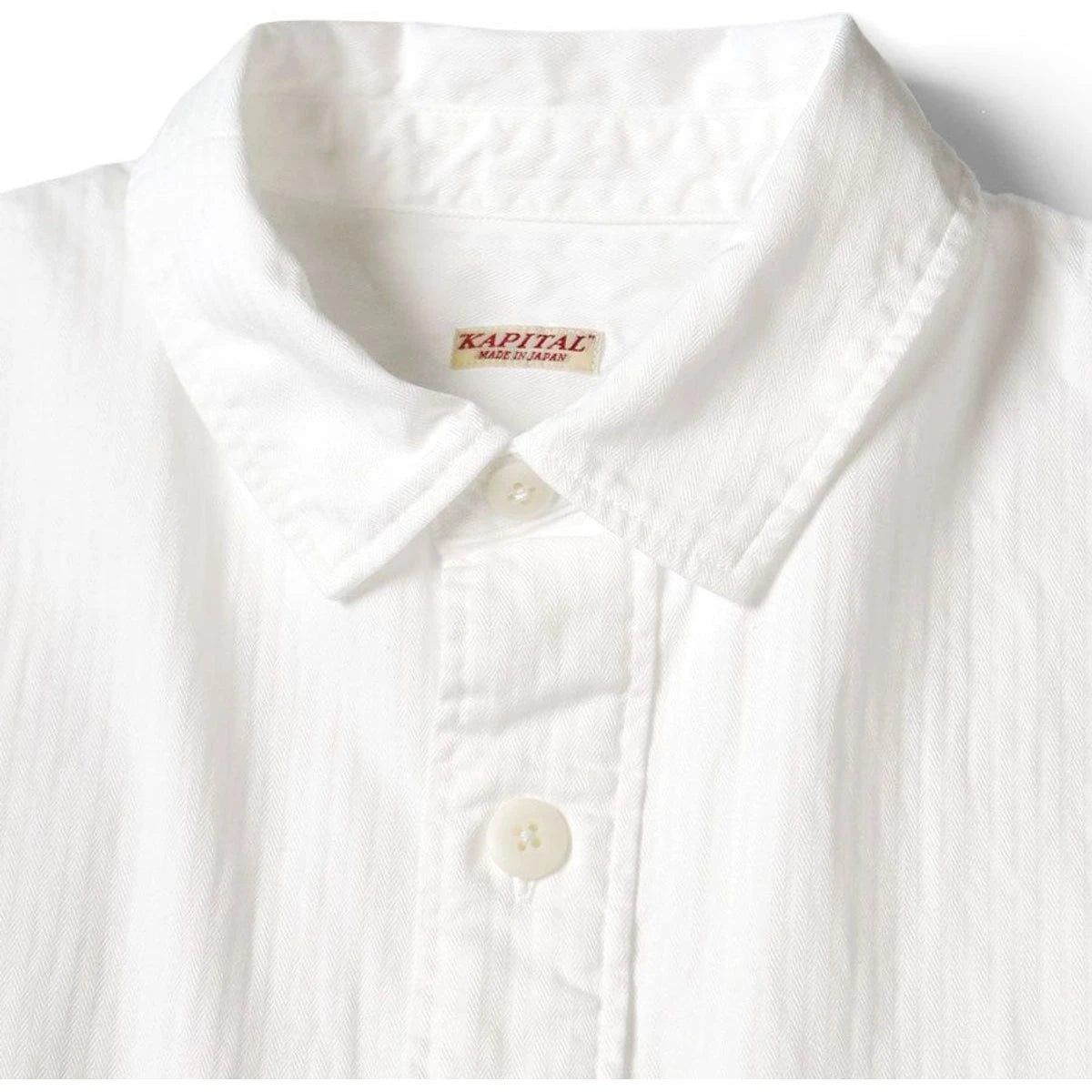 Kapital Herringbone Twill Shirt Anorak