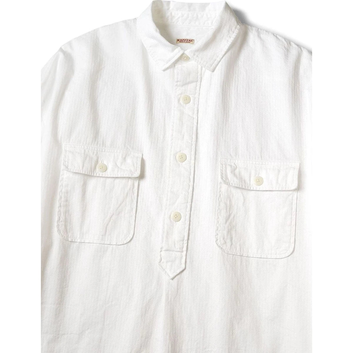 Kapital Herringbone Twill Shirt Anorak
