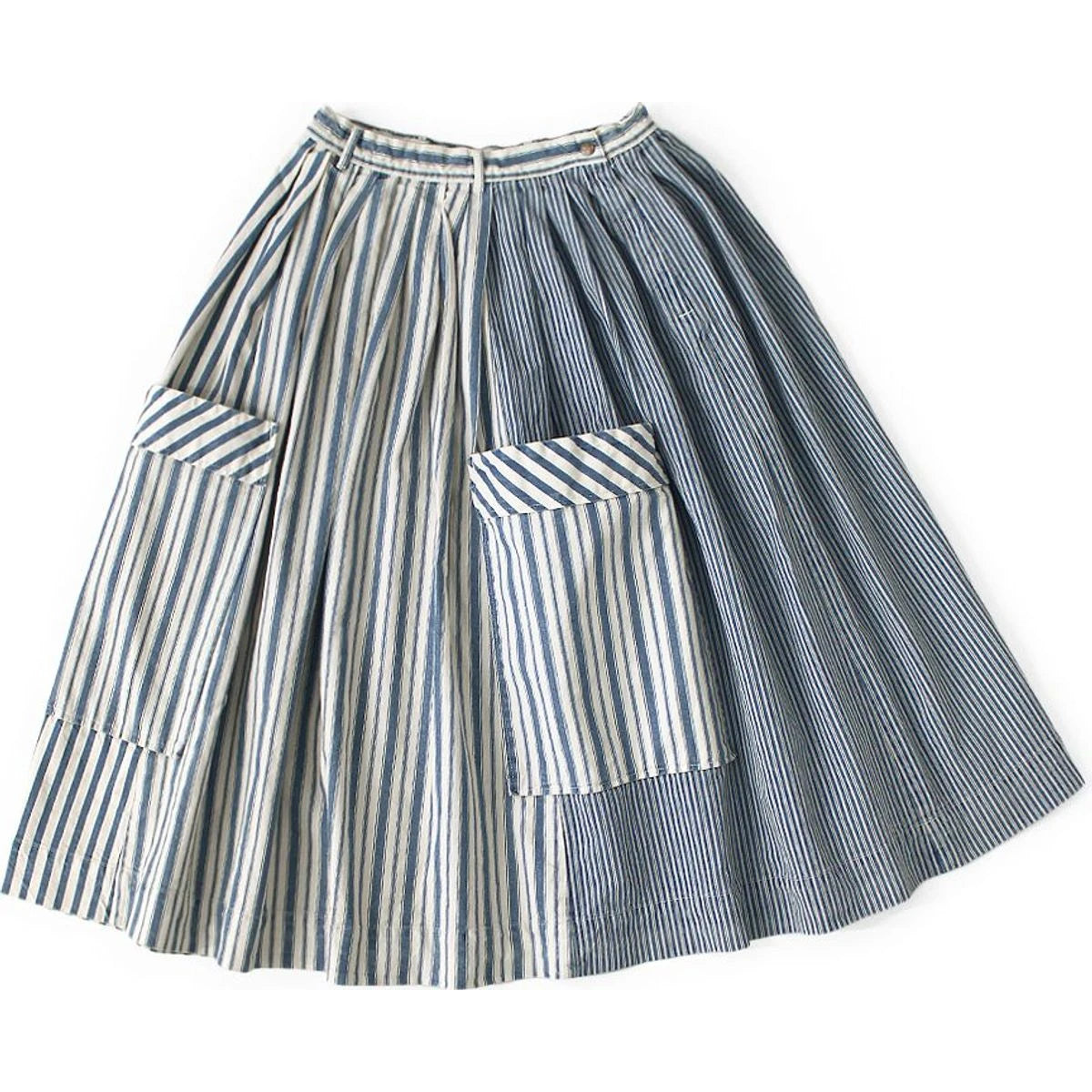 Kapital Hickory Patchwork Harvest Balloon Skirt