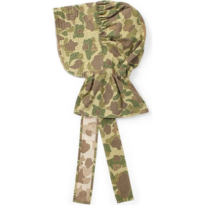 Kapital Hunter Camo Herringbone Farmy Hat