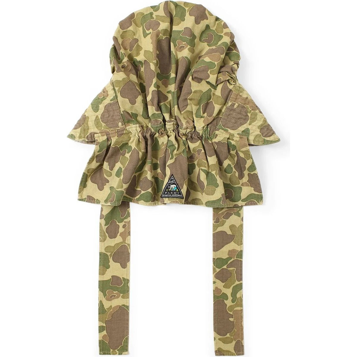Kapital Hunter Camo Herringbone Farmy Hat
