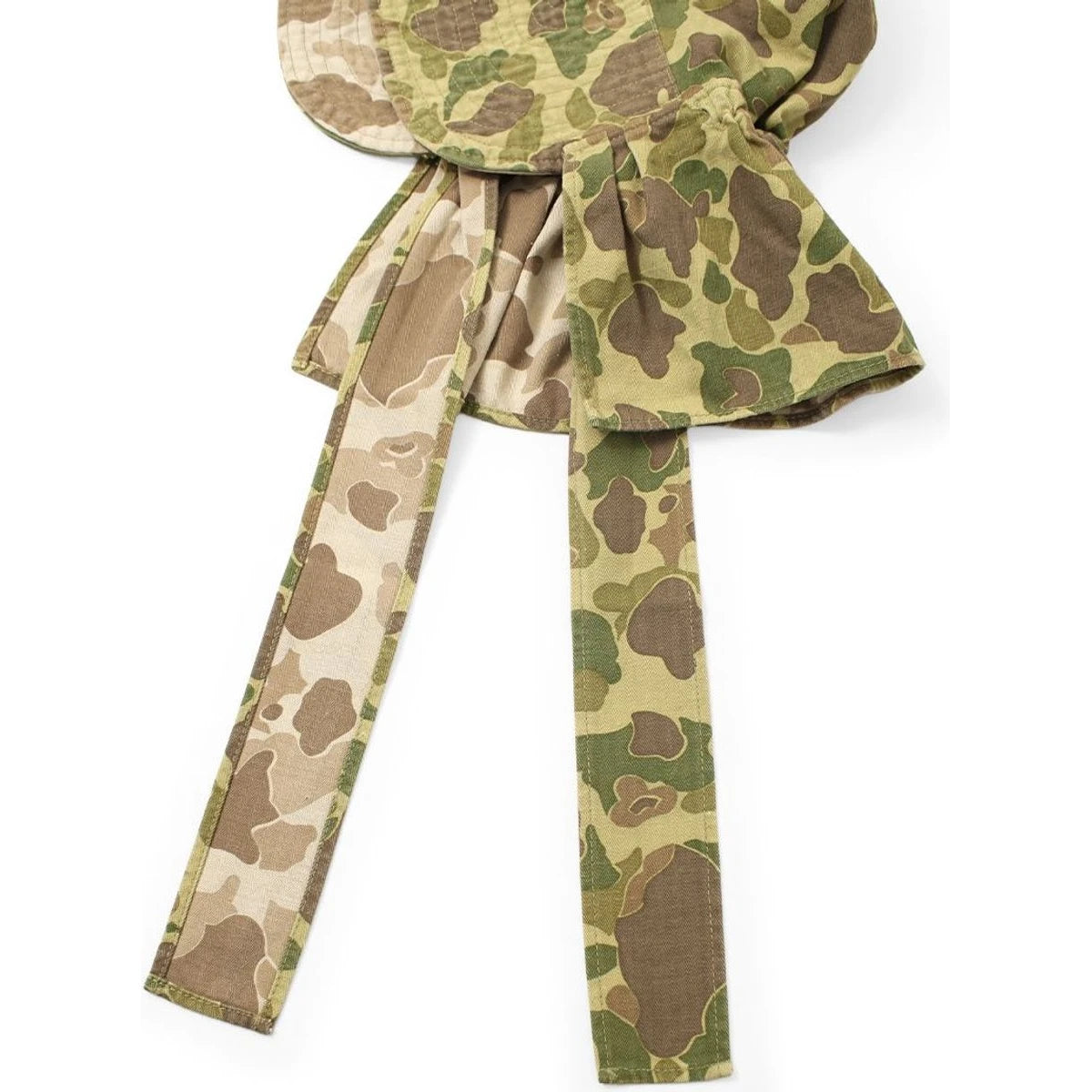 Kapital Hunter Camo Herringbone Farmy Hat