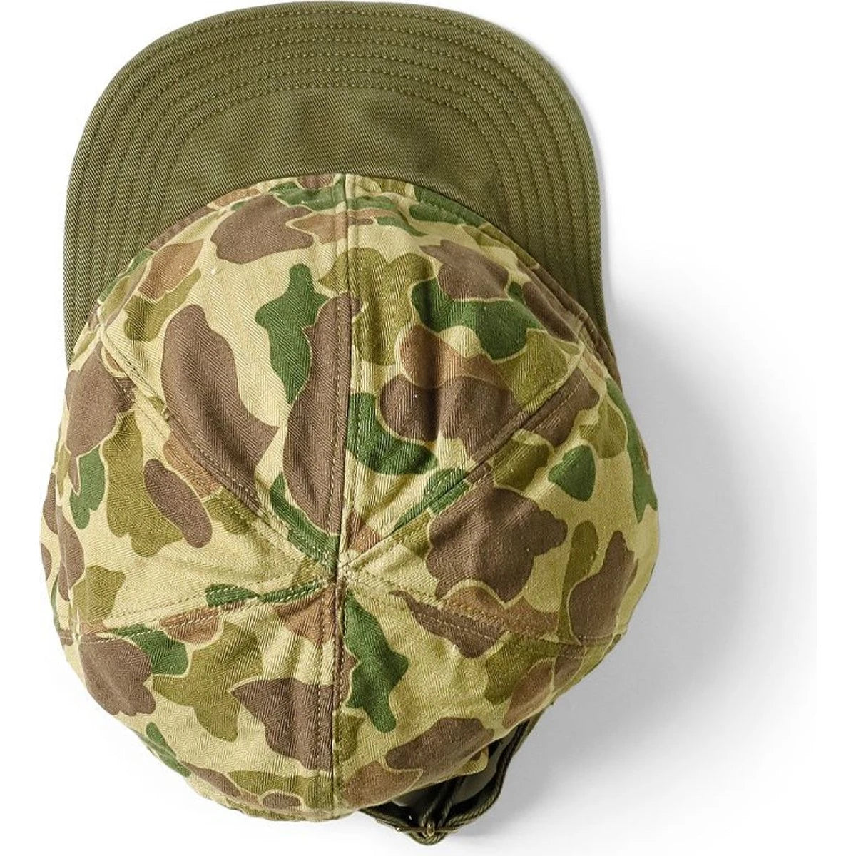 Kapital Hunter Camo Herringbone Military Cap