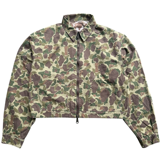 Kapital Hunter Camo Herringbone Reversible Drizzler Jacket