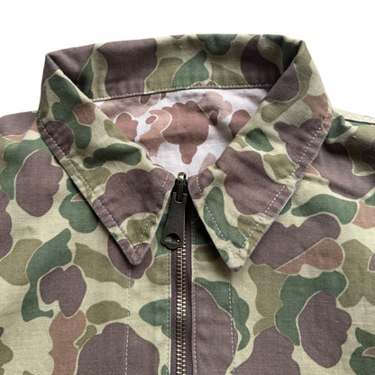 Kapital Hunter Camo Herringbone Reversible Drizzler Jacket