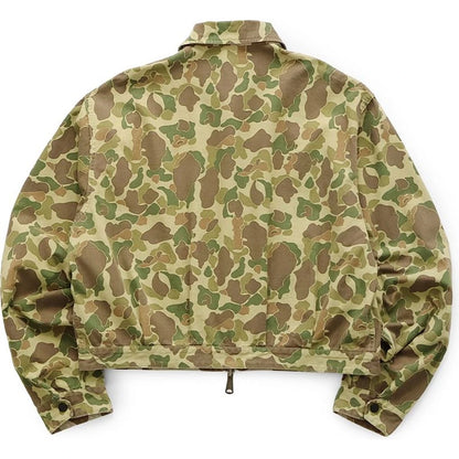 Kapital Hunter Camo Herringbone Reversible Drizzler Jacket