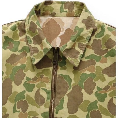Kapital Hunter Camo Herringbone Reversible Drizzler Jacket