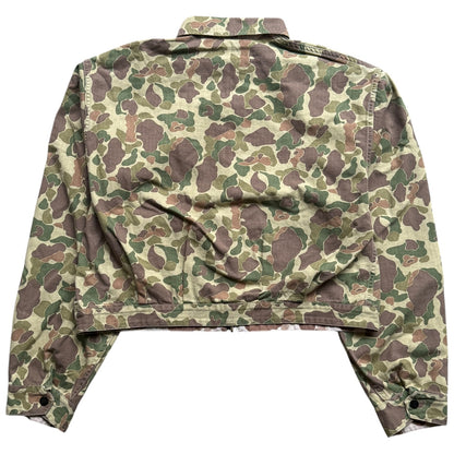 Kapital Hunter Camo Herringbone Reversible Drizzler Jacket