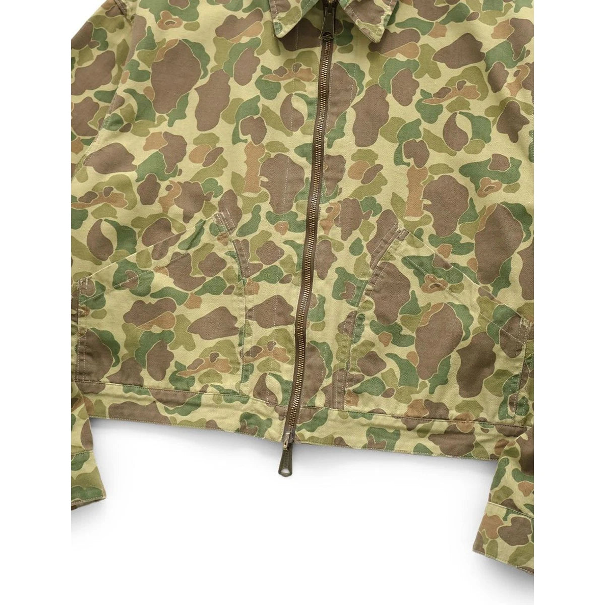 Kapital Hunter Camo Herringbone Reversible Drizzler Jacket