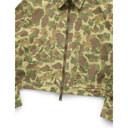 Kapital Hunter Camo Herringbone Reversible Drizzler Jacket