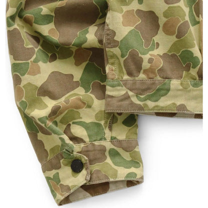 Kapital Hunter Camo Herringbone Reversible Drizzler Jacket