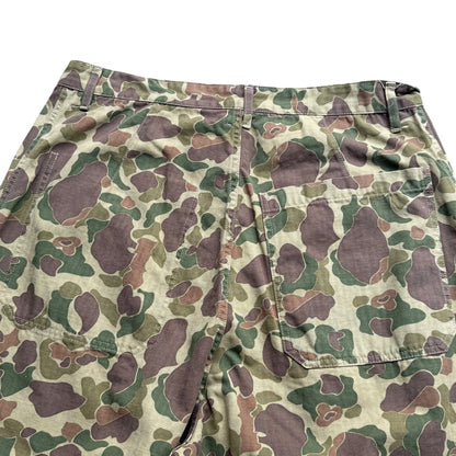 Kapital Hunter Camo Herringbone Reversible Fatigue Baggy Pants
