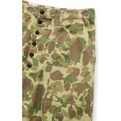 Kapital Hunter Camo Herringbone Reversible Fatigue Baggy Pants