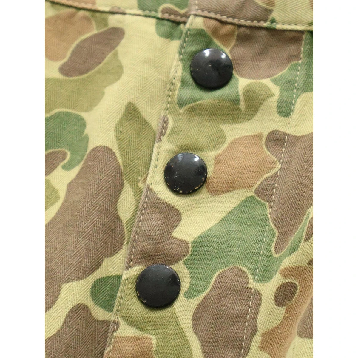Kapital Hunter Camo Herringbone Reversible Fatigue Baggy Pants