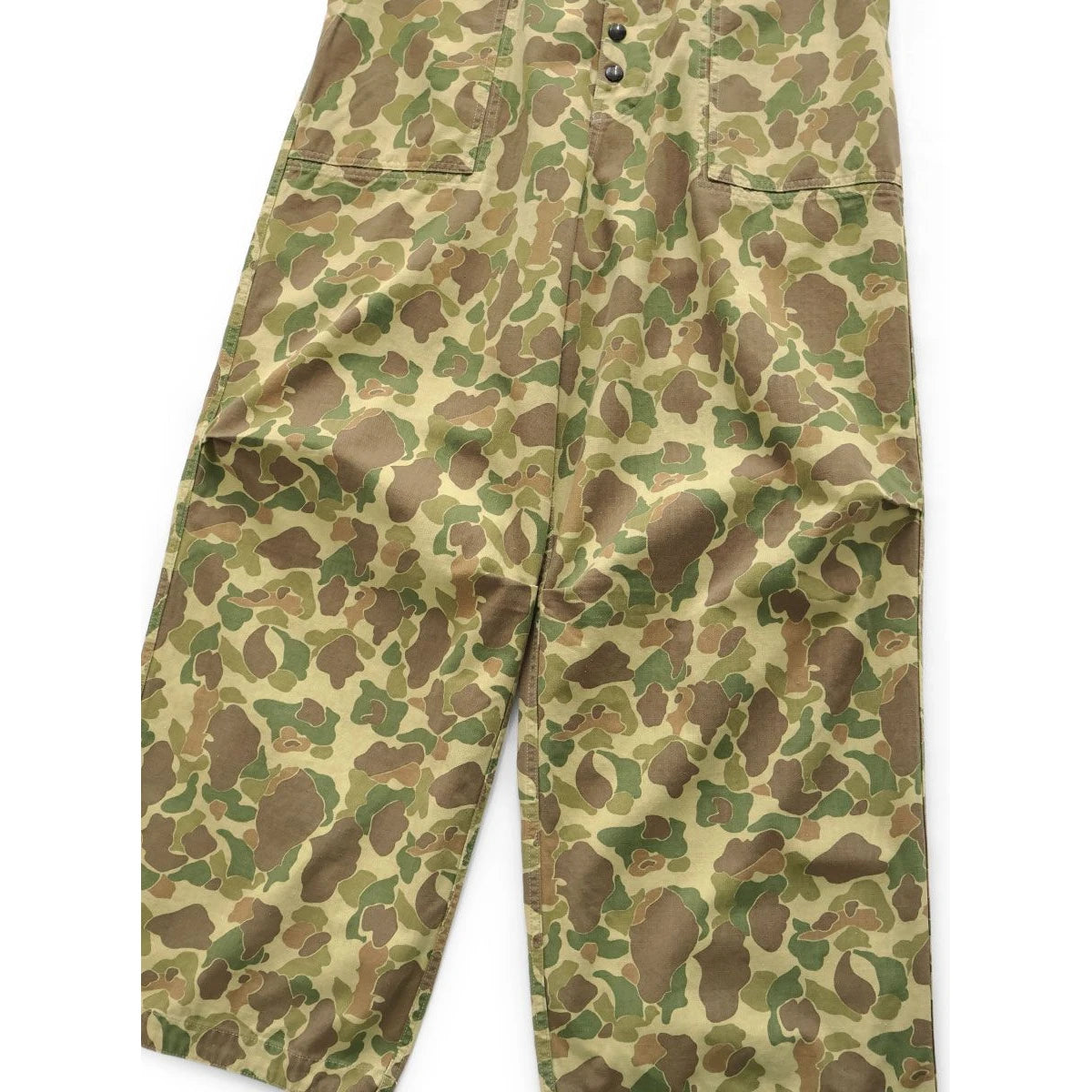 Kapital Hunter Camo Herringbone Reversible Fatigue Baggy Pants