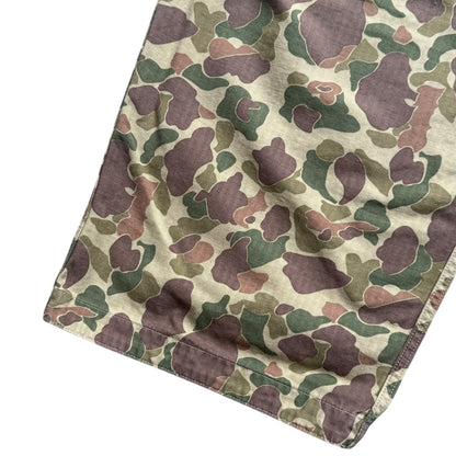 Kapital Hunter Camo Herringbone Reversible Fatigue Baggy Pants
