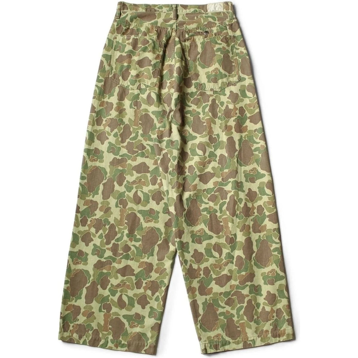 Kapital Hunter Camouflage Herringbone Port Baggy Pants