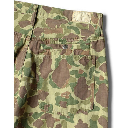 Kapital Hunter Camouflage Herringbone Port Baggy Pants