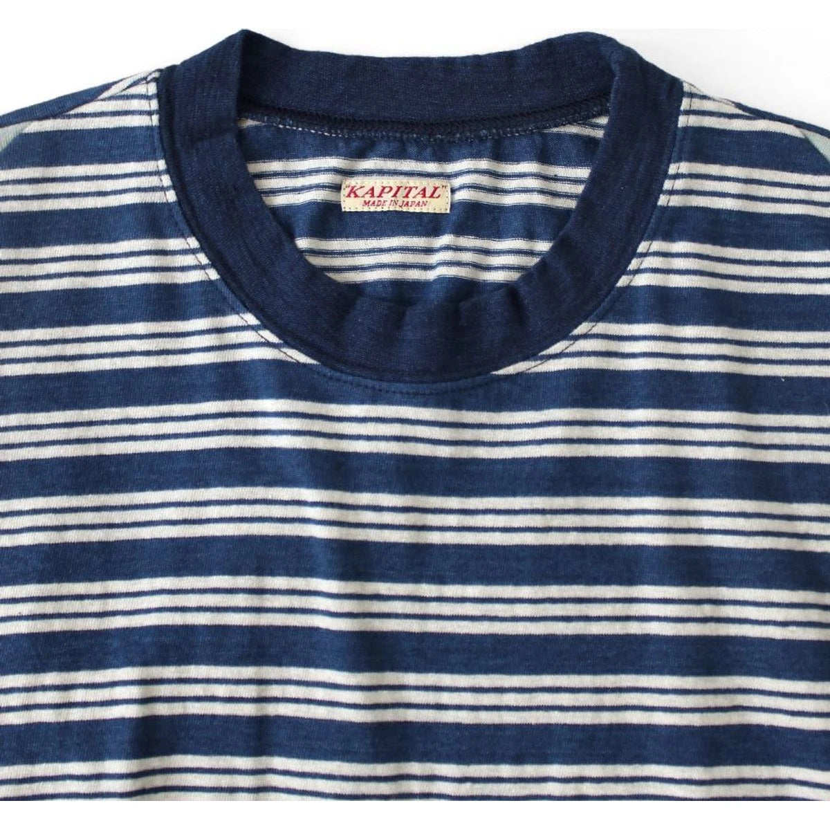 Kapital Idg Border Jersey Florida Ringer T Shirt