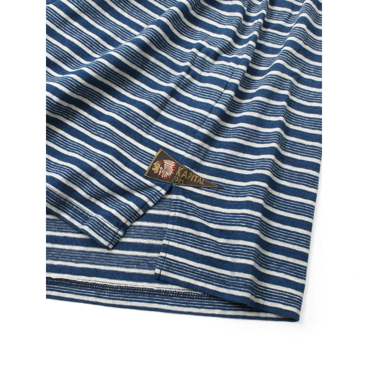 Kapital IDG Border Jersey Pennant T-Shirt (3 Flags)