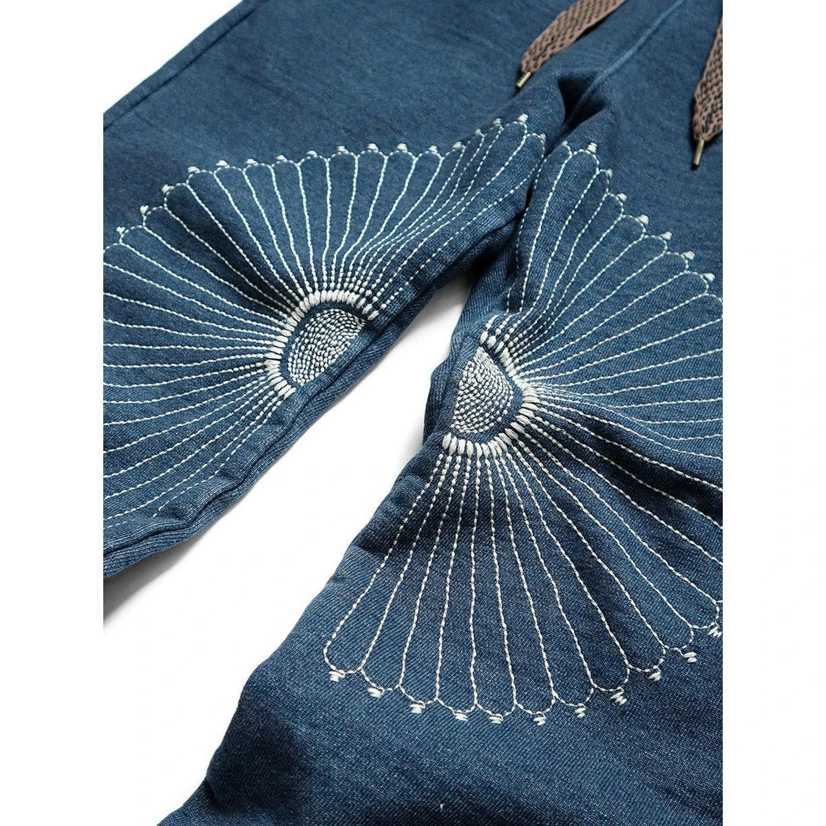 Kapital IDG Fleece Rib Sweatpants (Furoshiki Embroidery)