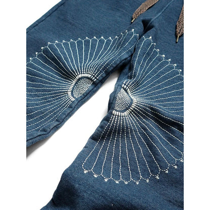 Kapital IDG Fleece Rib Sweatpants (Furoshiki Embroidery)