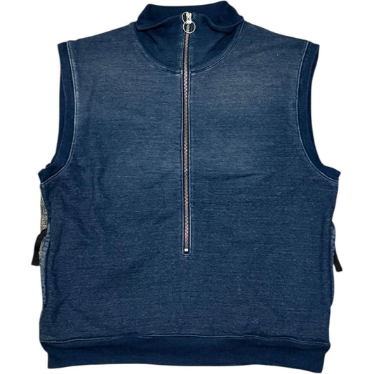 Kapital IDG Fleece x Boro Half Zip Vest