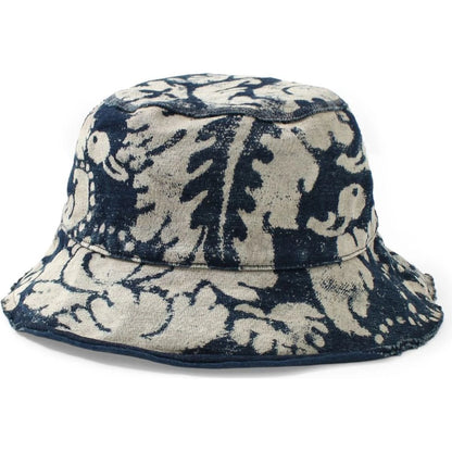 Kapital IDG Dense Jersey Damask Discharge Print Bucket Hat (Short Brim)