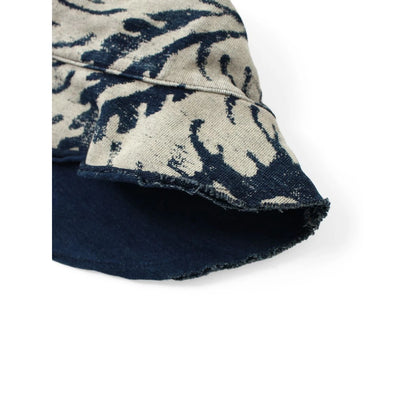 Kapital IDG Dense Jersey Damask Discharge Print Bucket Hat (Short Brim)