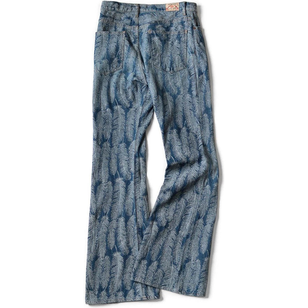 Kapital Indigo 12oz 5P Okabellbo Magpie Feather Denim Pants