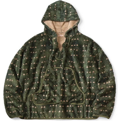 Kapital Iris Print Tsume-Shobu Fleece Baja Hoodie