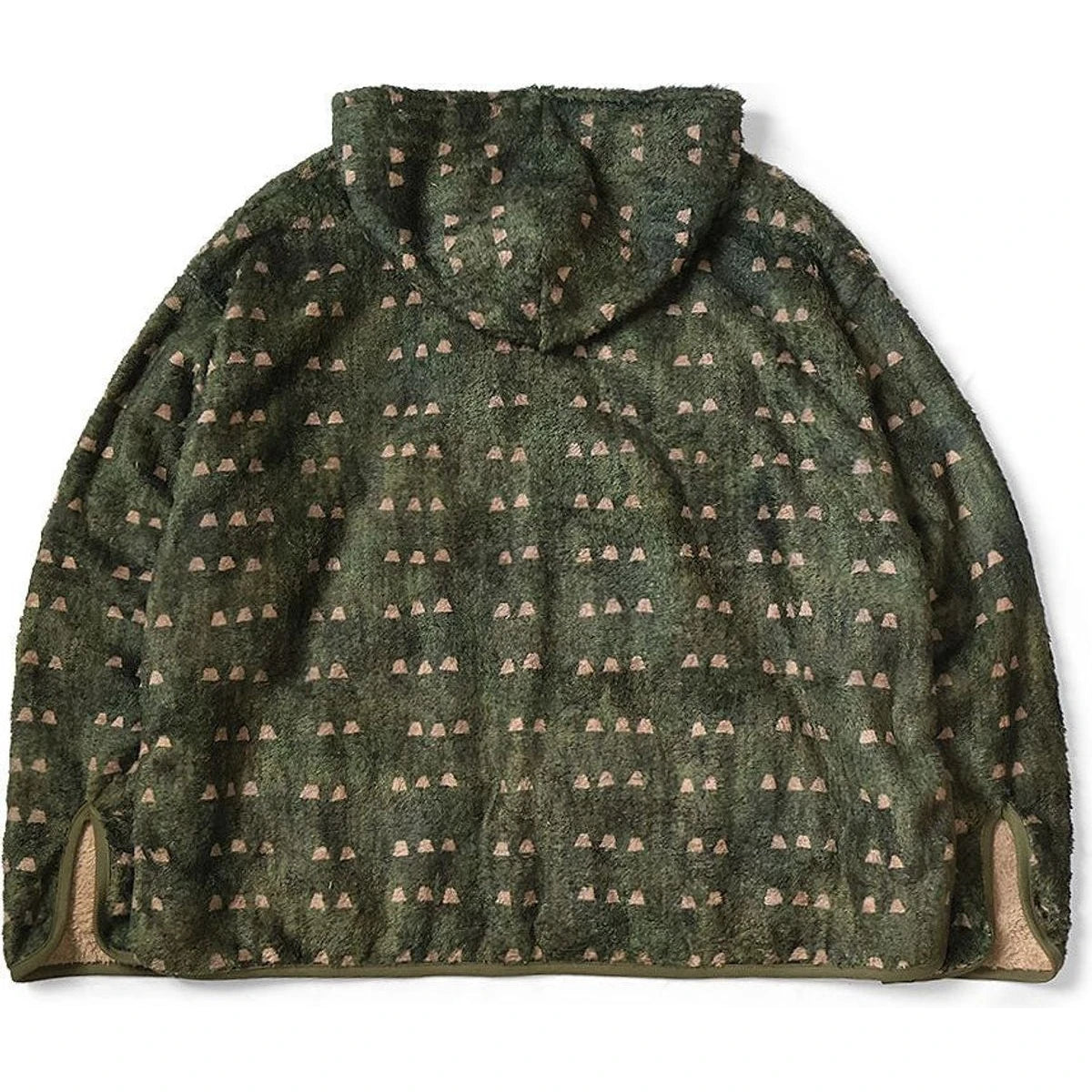 Kapital Iris Print Tsume-Shobu Fleece Baja Hoodie