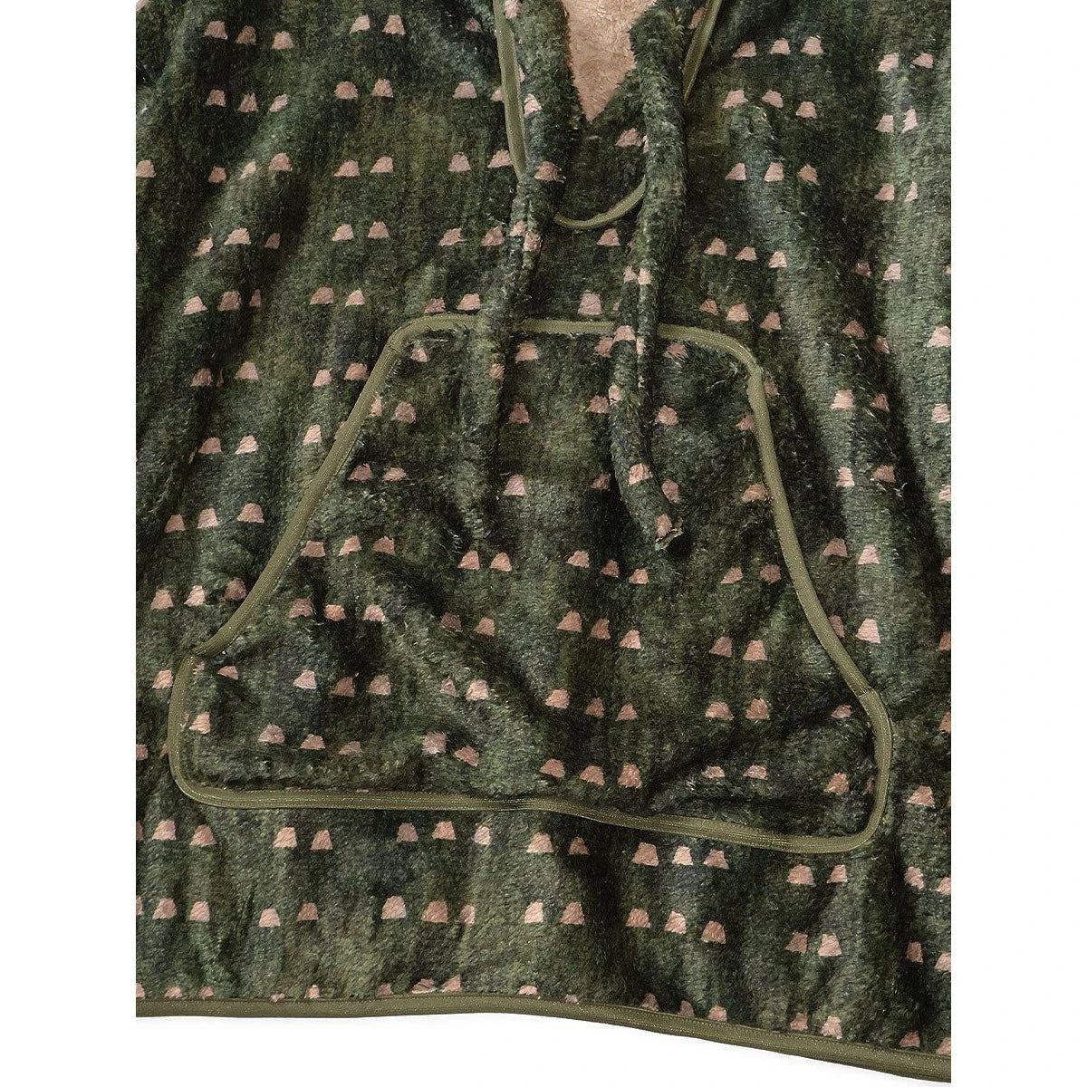 Kapital Iris Print Tsume-Shobu Fleece Baja Hoodie