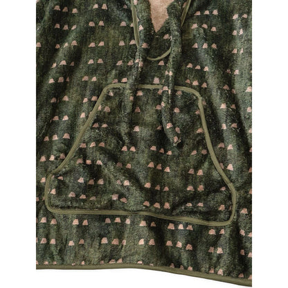 Kapital Iris Print Tsume-Shobu Fleece Baja Hoodie