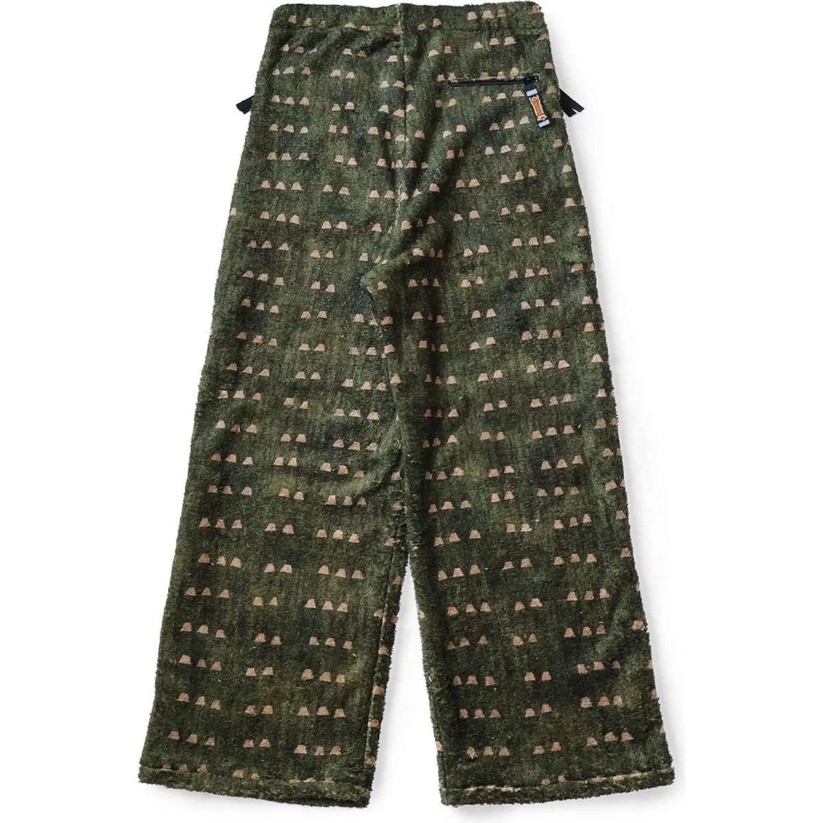 Kapital Iris Print Tsume-Shobu Fleece Easy Straight Pants