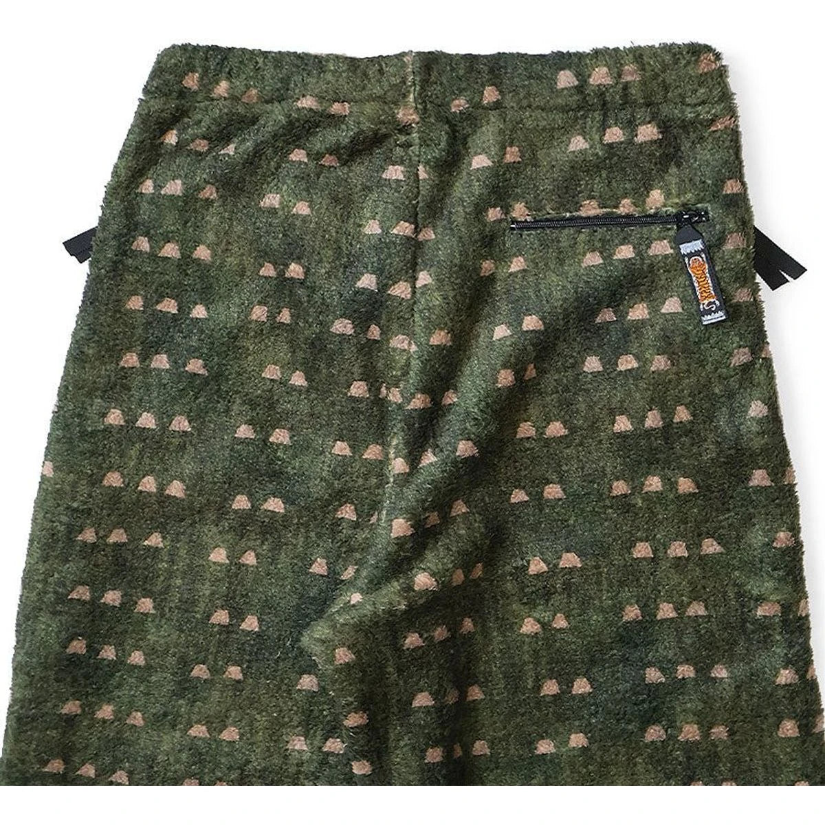 Kapital Iris Print Tsume-Shobu Fleece Easy Straight Pants